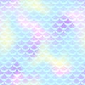 Pale blue mermaid background. Cold gamma iridescent background.