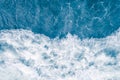 Pale blue sea wave during high summer tide, abstract ocean background