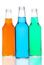 Pale bottle trio Royalty Free Stock Photo