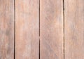 Pale brown wooden texture. Timber board top view photo background. Rustic wood backdrop. Royalty Free Stock Photo