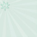 Pale green background with lotos flower