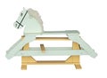 Pale Green Rocking Horse