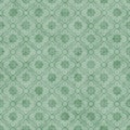 Pale Green Wheel of Dharma Symbol Tile Pattern Repeat Background