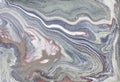 Pale marbling pattern. Golden marble liquid texture. Royalty Free Stock Photo