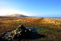 Cairn on Grea Sca Fell Royalty Free Stock Photo