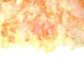 Pale orange watercolor background