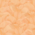 Pale orange watercolor floral pattern