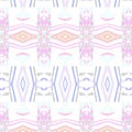 Pale pastel tribal pattern