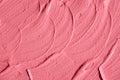 Pale pink cosmetic clay rhassoul, facial mask, face cream, body wrap, hair shampoo texture close up, selective focus. Abstract Royalty Free Stock Photo