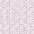 Pale Pink and White Star and Crescent Symbol Tile Pattern Repeat