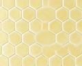 Yellow Hexagonal Tiles Background. Seamless Honeycomb. Royalty Free Stock Photo