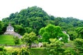 Palenque ancient maya temples, Mexico Royalty Free Stock Photo