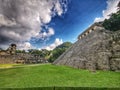 Palenque archaeological site. Maya temple in chiapas, mexico