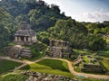 Palenque archaeological site. Maya temples in chiapas. MÃÂ©xico