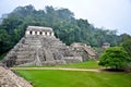 Palenque ruins Royalty Free Stock Photo