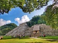 Palenque temple building. Chiapas, Mexico