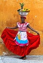 Palenquera fruit seller