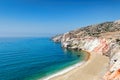 Paleochori beach in Milos island, Greece Royalty Free Stock Photo