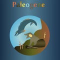 Paleogene in the history of the Earth.