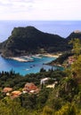 Paleokastritsa harbour vertical