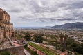 Palermo, capitol and largest city on italian island Sicily known as mafia city Royalty Free Stock Photo