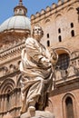 Palermo Cathedral, Sicily, Italy Royalty Free Stock Photo