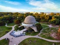 Palermo forests and the public planetarium of Buenos Aires Argentina