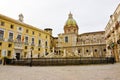 Palermo Fountain Square, Pretoria Piazza, Statues, Travel Sicily, Italy Royalty Free Stock Photo