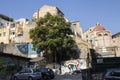 Panoramic view of the Il Capo neighborhood in Palermo, Italy