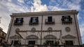 Typical municipal house in Palermo Royalty Free Stock Photo