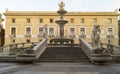 Palermo, Piazza Pretoria Royalty Free Stock Photo