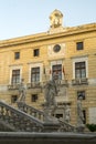 Palermo, Piazza Pretoria Royalty Free Stock Photo