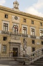 Palermo, Piazza Pretoria Royalty Free Stock Photo