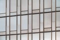 Palermo, Sicily, Italy - Abstract patterns of looking glass of a contemporary office building