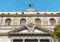 Facade of the Royal Palace-Monte di Pieta in center of Palermo, Sicily