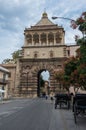 The historic Porta Nuova in Palermo, Sicily, Italy Royalty Free Stock Photo