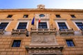 Palermo town hall building facade; Sicily Royalty Free Stock Photo