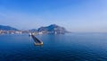 Palermo yacht port marina, Sicily, Italy Royalty Free Stock Photo