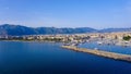 Palermo yacht port marina, Sicily, Italy Royalty Free Stock Photo