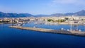 Palermo yacht port marina, Sicily, Italy Royalty Free Stock Photo