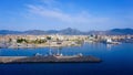 Palermo yacht port marina, Sicily, Italy Royalty Free Stock Photo