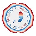 Palestine badge.