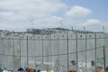 Palestine barrier Royalty Free Stock Photo