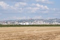 Tul Karm, the Green line border, Israel - Palestine Royalty Free Stock Photo