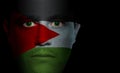 Palestinean Flag - Male Face