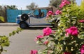 Palestinian blacksmith Mahmoud Baraka, 53, succeeds in remaking a classic Mercedes dating back more than 100 years, such as a 1917