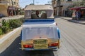 Palestinian blacksmith Mahmoud Baraka, 53, succeeds in remaking a classic Mercedes dating back more than 100 years, such as a 1917