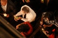 Palestinian Christians at the St. Porphyrius Church in Gaza.