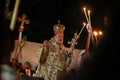 Palestinian Christians at the St. Porphyrius Church in Gaza.