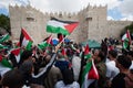 Palestinian demonstration in Jerusalem